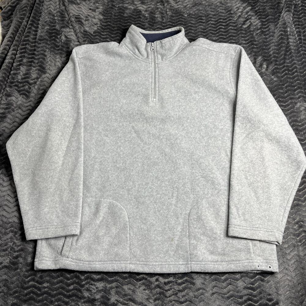 Arizona Jeans Company Gray Fleece Pullover Size XL